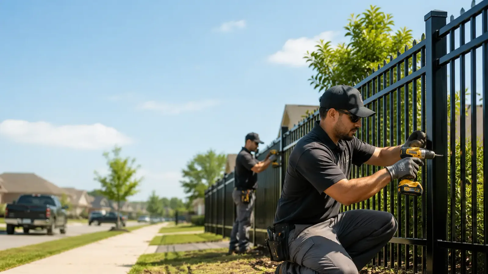 Metal Fence Installation in Cameron, IL